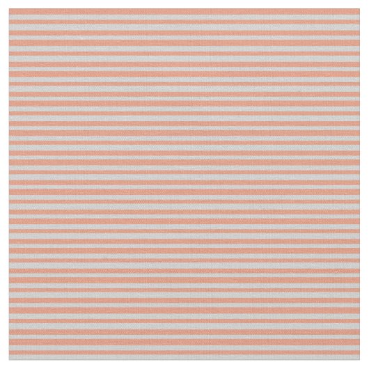 Dunkler Lachs und hellgraues Muster Stoff (Nahaufnahme)