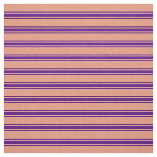 Dunkler Lachs und Indigomuster Stoff (Muster)