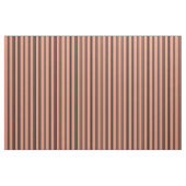 Dunkler Lachs und schwarz gefärbtes Muster Stoff (Fat Quarter (45,7 x 55,9 cm))