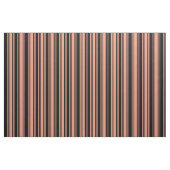 Dunkler Lachs und schwarze farbige Linien Stoff (Fat Quarter (45,7 x 55,9 cm))