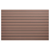 Dunkler Lachs und schwarze Linien Muster Stoff (Fat Quarter (45,7 x 55,9 cm))