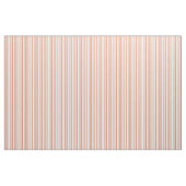Dunkler Lachs und weißes Farbmuster Stoff (Fat Quarter (45,7 x 55,9 cm))