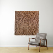 dunkler Lederuntergrund Wandteppich (Beispiel (Horizontal))