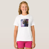Dunkler Leopard-T - Shirt (Vorne ganz)