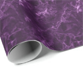 Dunkler lila Marmor: luxuriöse Textur. Geschenkpapier (Rolleneckpunkt)