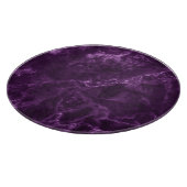 Dunkler lila Marmor: luxuriöse Textur. Schneidebrett (Ecke)