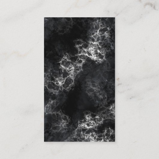 Dunkler MarmorInstagram füttern Visitenkarte (Rückseite)
