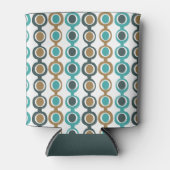 Dunkler Mitte des Jahrhunderts Moderne Kette Dosenkühler (Vorderseite)