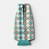 Dunkler Mitte des Jahrhunderts Moderne Kette Flaschenkühler (Rückseite)