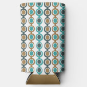 Dunkler Mitte des Jahrhunderts Moderne Kette Selters Dosenkühler (Vorderseite)