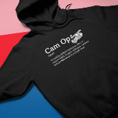 Dunkler Modus der CAM Op-Definition - Kamerateam Hoodie