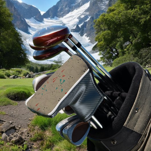 Dunkler Modus Fox-Cartoon Golf Headcover