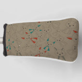 Dunkler Modus Fox-Cartoon Golf Headcover (Vorderseite)