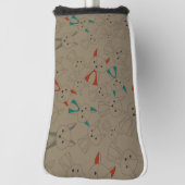 Dunkler Modus Fox-Cartoon Golf Headcover (Rotieren 90)