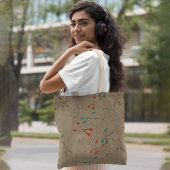 Dunkler Modus Fox-Cartoon Tasche