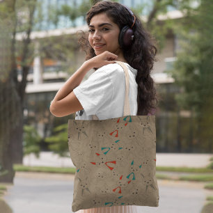 Dunkler Modus Fox-Cartoon Tasche