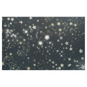 Dunkler nächtlicher Himmel mit Stern-Gewebe Stoff (Fat Quarter (45,7 x 55,9 cm))