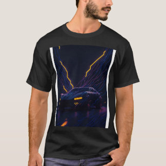 Dunkler Neon City Sport 19 T-Shirt