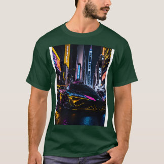 Dunkler Neon Sport in Japanisch Neon City 8 T-Shirt