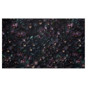 Dunkler Orchideen-Gotischer Maximalistischer Botan Stoff (Fat Quarter (45,7 x 55,9 cm))