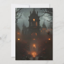 Dunkler Palast Feiertagskarte