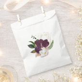 Dunkler Pflaumensamt Geschenktütchen (Ausgeschnitten)