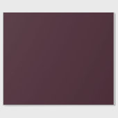Dunkler Pflaumenvelours Geschenkpapier (Flach)