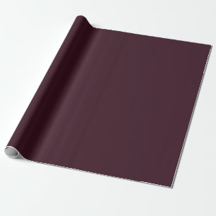 Dunkler Pflaumenvelours Geschenkpapier