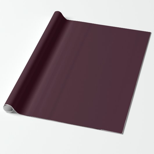 Dunkler Pflaumenvelours Geschenkpapier (Ungerollt)