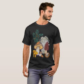 Dunkler Pilzwald T-Shirt (Vorne ganz)