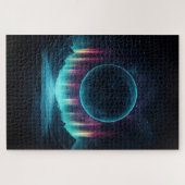 Dunkler Planet steigt Puzzle (Horizontal)