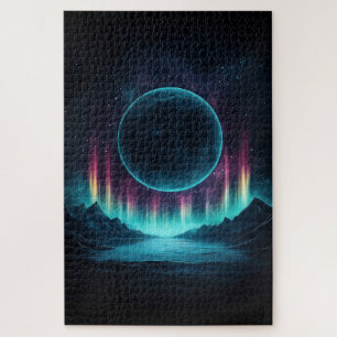 Dunkler Planet steigt Puzzle