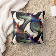 Dunkler Rauch oder spiralförmig mit Farben ausgehö