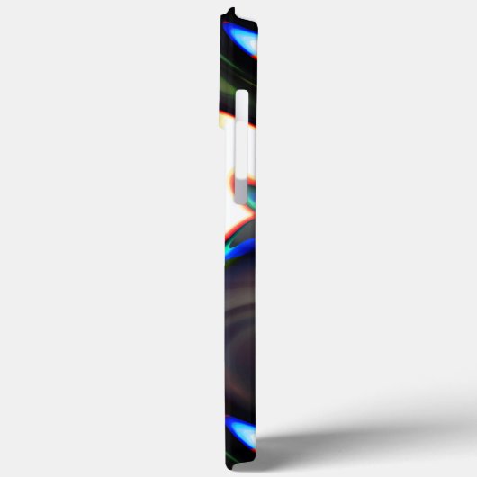 Dunkler Rauch oder spiralförmige Aushöhlung mit Fa Case-Mate iPhone Hülle (Rückseite / Links)