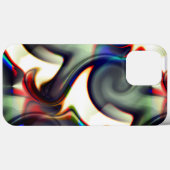 Dunkler Rauch oder spiralförmige Aushöhlung mit Fa Case-Mate iPhone Hülle (Rückseite (Horizontal))