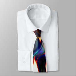 Dunkler Rauch oder spiralförmige Aushöhlung mit Fa Krawatte