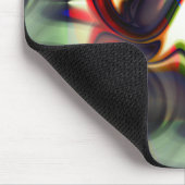 Dunkler Rauch oder spiralförmige Aushöhlung mit Fa Mousepad (Ecke)