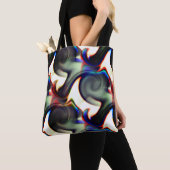 Dunkler Rauch oder spiralförmige Aushöhlung mit Fa Tasche (Von Nahem)