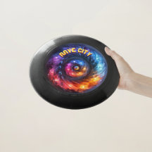 Dunkler Regenbogen-Donuts-Rave