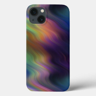 Dunkler Regenbogen-Wirbel Abstrakt Case-Mate iPhone Hülle