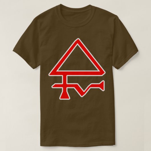 Dunkler reiner Schwefel T-Shirt (Design vorne)