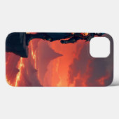 Dunkler Ritter der Flamme Case-Mate iPhone Hülle (Rückseite (Horizontal))