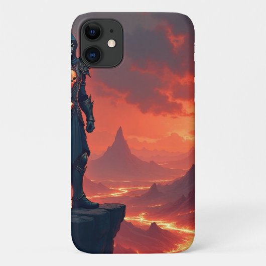 Dunkler Ritter der Flamme Case-Mate iPhone Hülle (Rückseite)