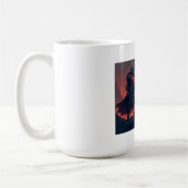 Dunkler Ritter der Flamme Kaffeetasse (Links)