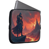 Dunkler Ritter der Flamme Laptopschutzhülle (Vorne Rechts)