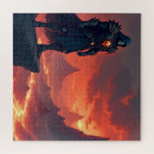 Dunkler Ritter der Flamme Puzzle (Horizontal)
