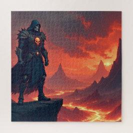Dunkler Ritter der Flamme Puzzle