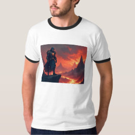 Dunkler Ritter der Flamme T-Shirt