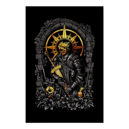 Dunkler Ritter: Der Krieger im Schatten Poster (Vorderseite)