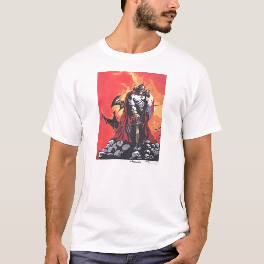 Dunkler Ritter T-Shirt (Vorderseite)
